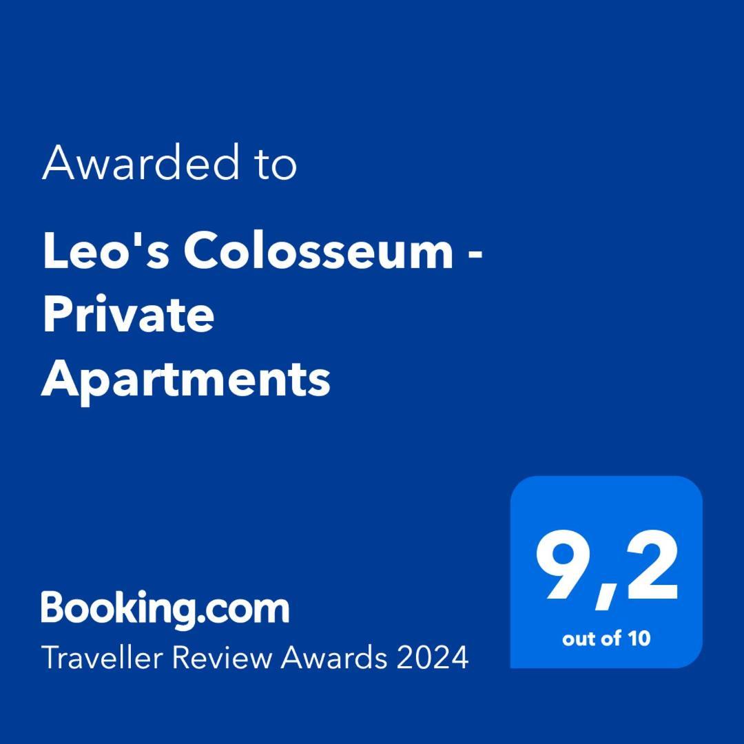 Leo'S Colosseum - Private Apartments Roma Ngoại thất bức ảnh